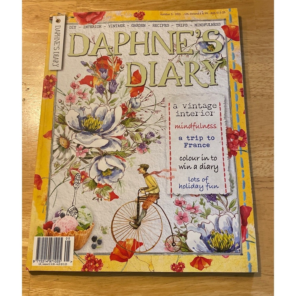 Daphne's Diary Magazine UK  Issue #5 2021 Recipes DIY Vintage Garden Trips More
